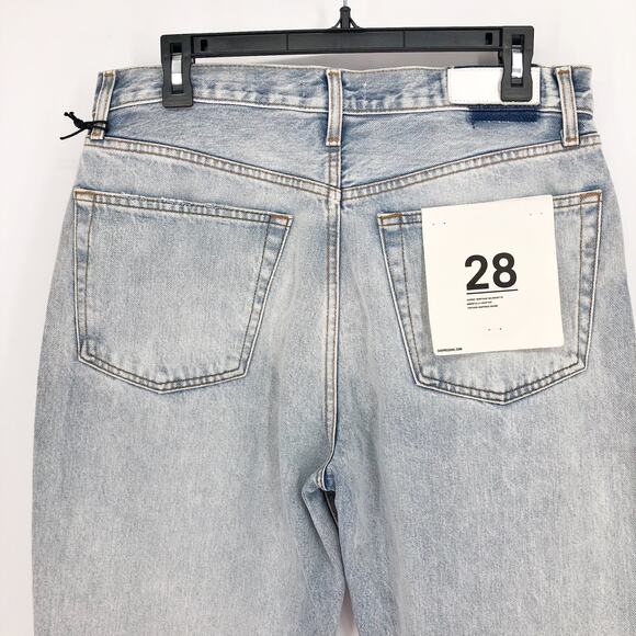 RE/DONE Women's 90's Low Slung Jeans 28 Vintage Playa Light Blue 100% Cotton NWT - Picture 9 of 13